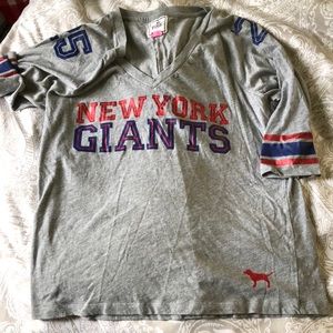VS Pink New York Giants top